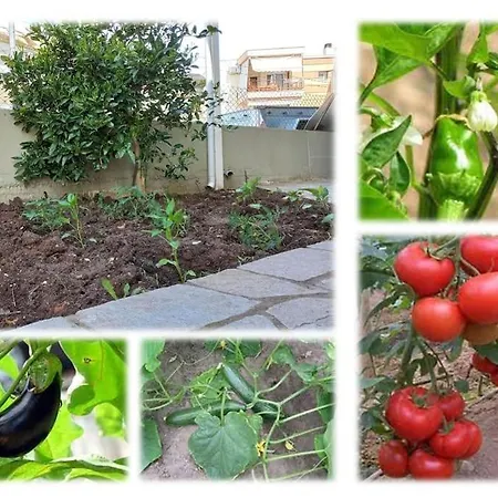 Gaia Cottage With Garden Epanomi Exterior photo